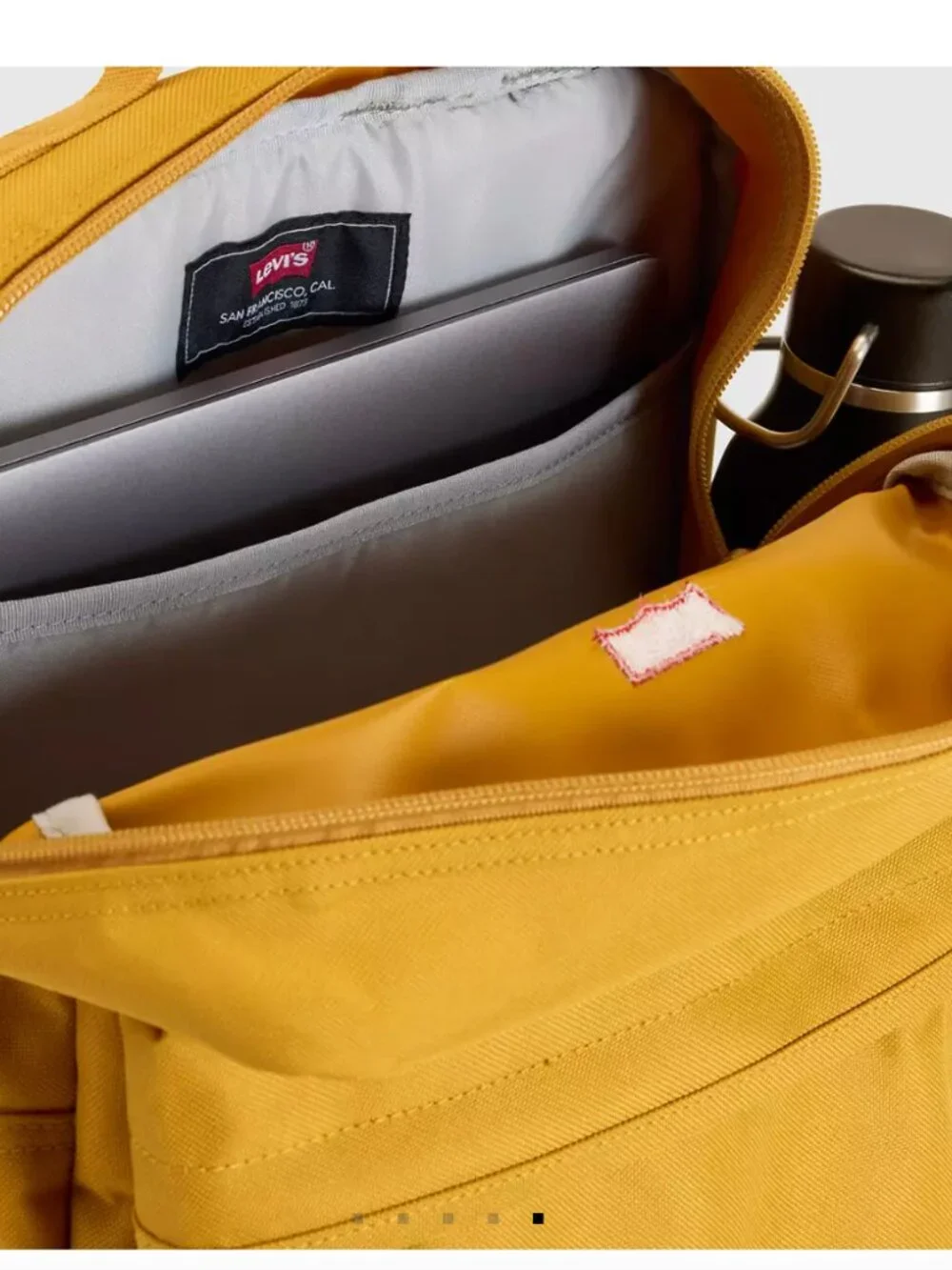 Levi's® L-Pack Standard Backpack in Cool Yellow - brand new